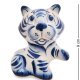 Фигурка Маленький Тигренок Голубая гжель ГЛ-680