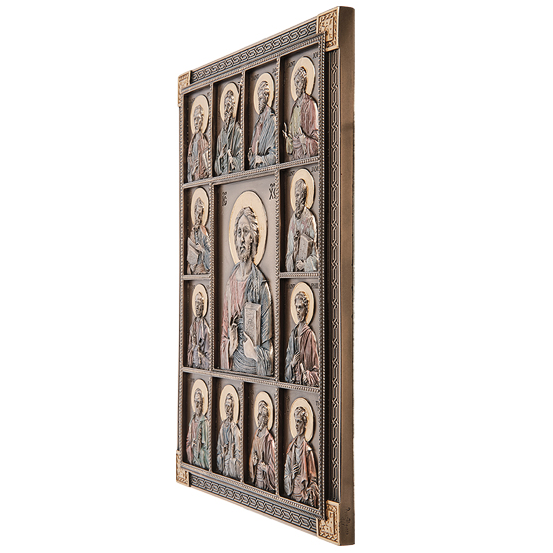 Панно Иисус и двенадцать Апостолов Veronese WS-1118, вид профиль