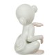 Статуэтка из фарфора Белая Обезьяна Pavone JP-81/1, фотография со спины
