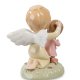 Статуэтка из фарфора Ангелочек девочка с куклой Pavone CMS-11/30, фотография со спины