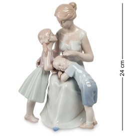 Фарфоровая статуэтка Мамина любовь
