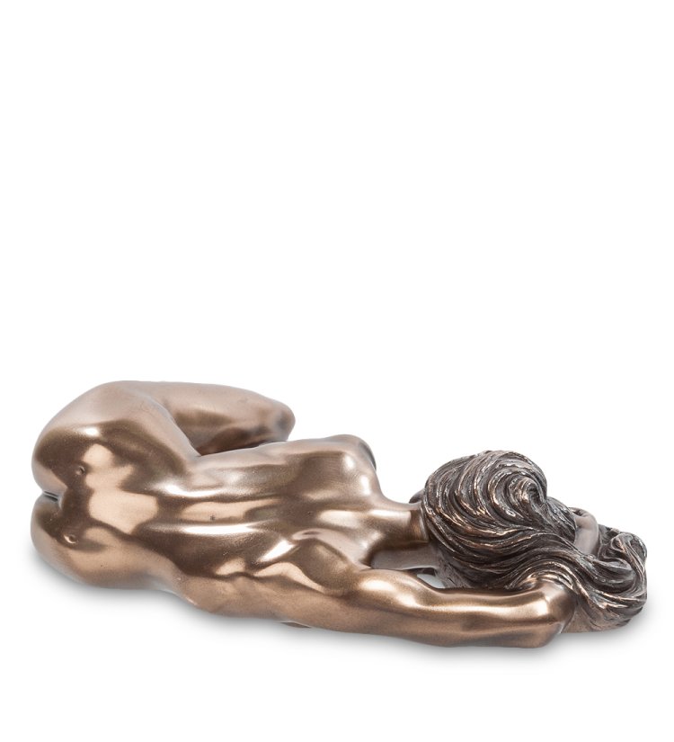 Статуэтка Отдыхающая Девушка Veronese WS-130, оборотная сторона