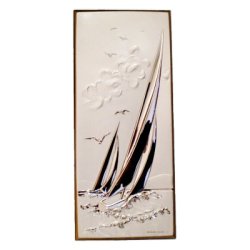 Декоративное панно Парусник