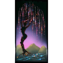 Картина Весна. Пробуждение c кристаллами Swarovski