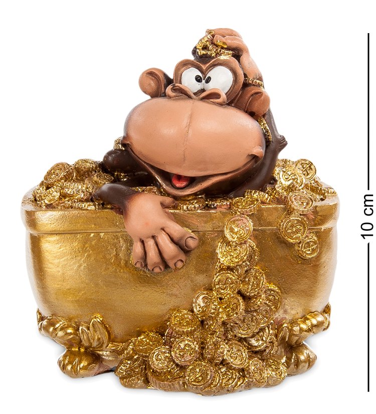 Копилка Обезьяна Купание в деньгах The Comical World of Stratford RV-483