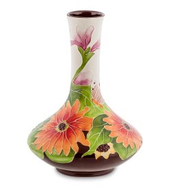 Узкая ваза для цветов Герберы