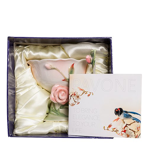 Креманка из фарфора Роза Pavone FM-08/ 3, упаковочный вид