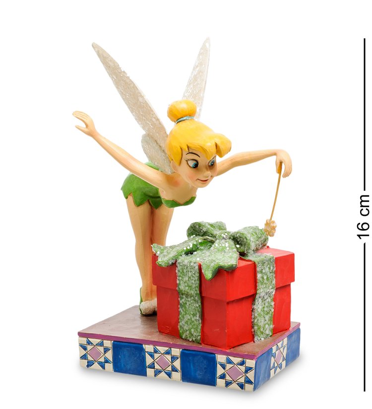 Статуэтка Фея Динь-Дилинь с подарком - Волшебная пыль Disney Traditions