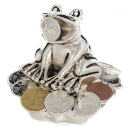 Статуэтка Лягушка в деньгах