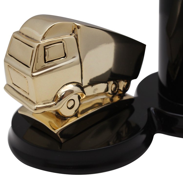 Подставка для ручек Дальнобойщику (золотая)