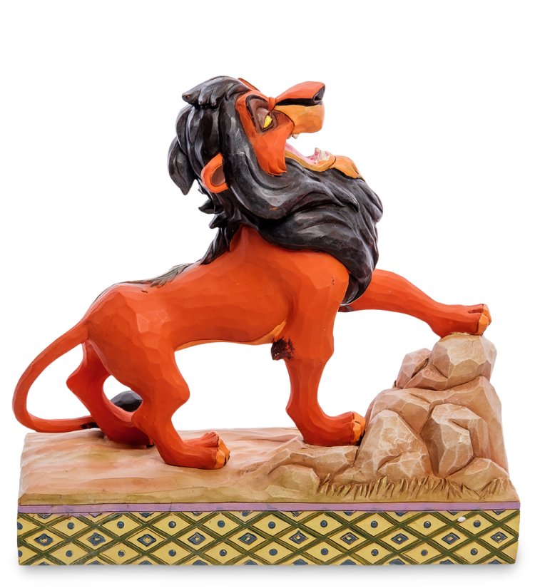 Статуэтка Шрам - Король Лев Disney Traditions 906222, вид профиль