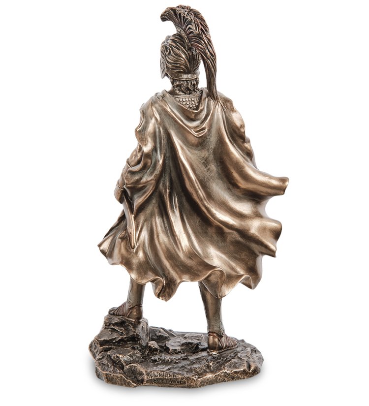 Статуэтка Александр Македонский с мечом Veronese WS-1081, фотография со спины