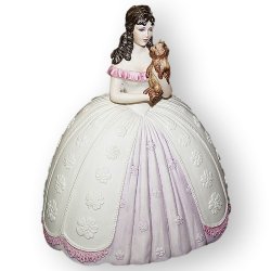 Фарфоровая статуэтка Дама Жизелла