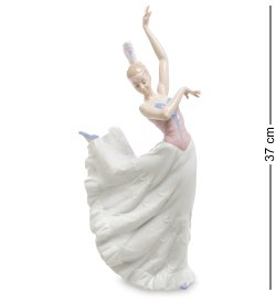 Статуэтка из фарфора Девушка танцовщица