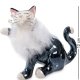 Статуэтка из керамики Кошка Ча-Ча Pavone CMS-31/23