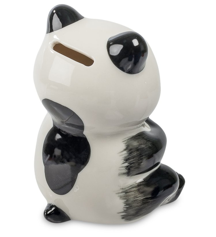 Копилка из керамики Панда Pavone CMS-60/15, вид сзади