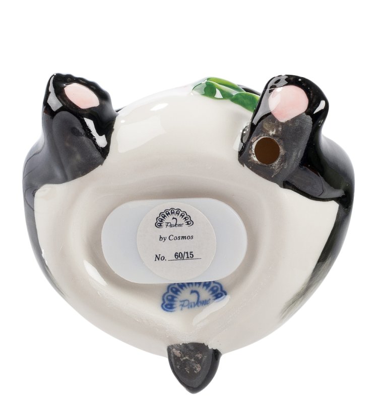 Копилка из керамики Панда Pavone CMS-60/15, вид снизу