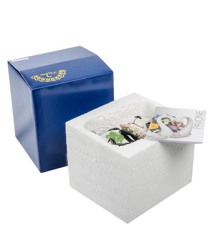 Копилка из керамики Панда Pavone CMS-60/15, упаковочный вид