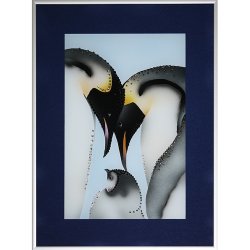 Картина Императорская семья c кристаллами Swarovski