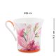 Кружка из фарфора Магнолия Fioritura Magnolia Pavone JK-154