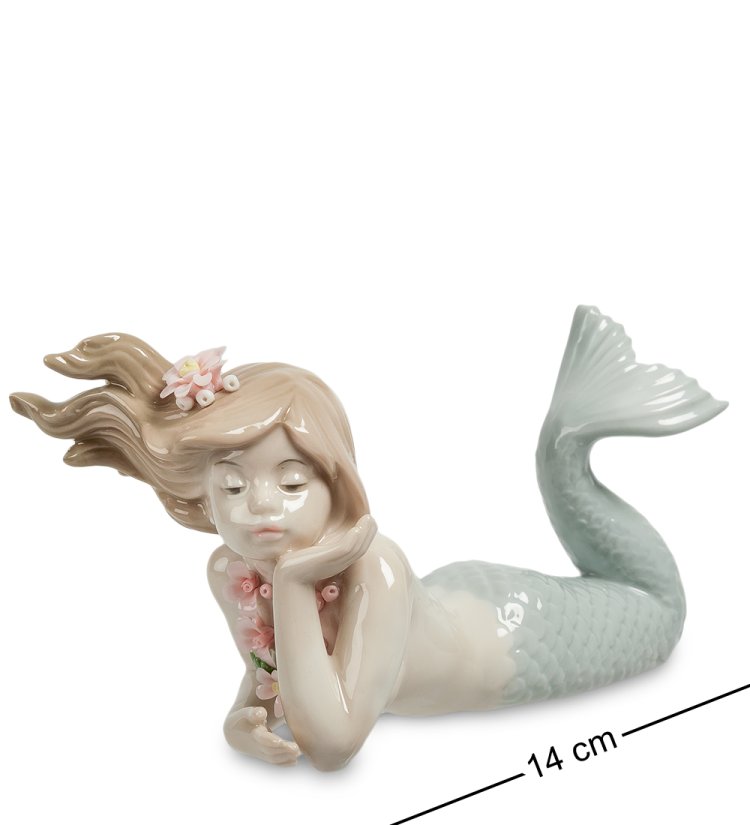 Фигурка из фарфора Русалка Pavone JP-17/ 4