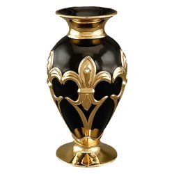 Ваза для цветов черная Gigilio