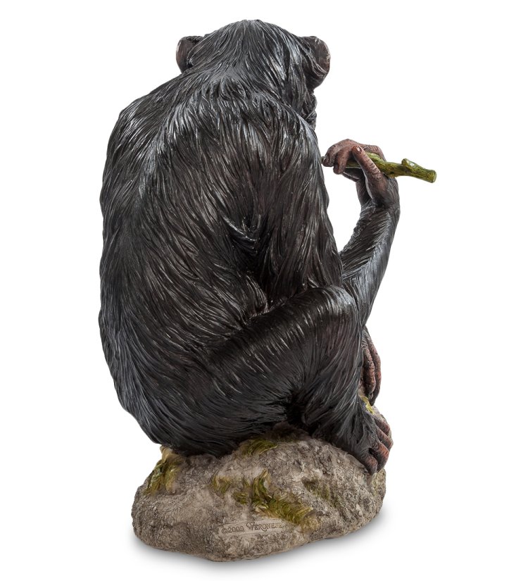 Статуэтка Шимпанзе Veronese WS-766, оборотная сторона
