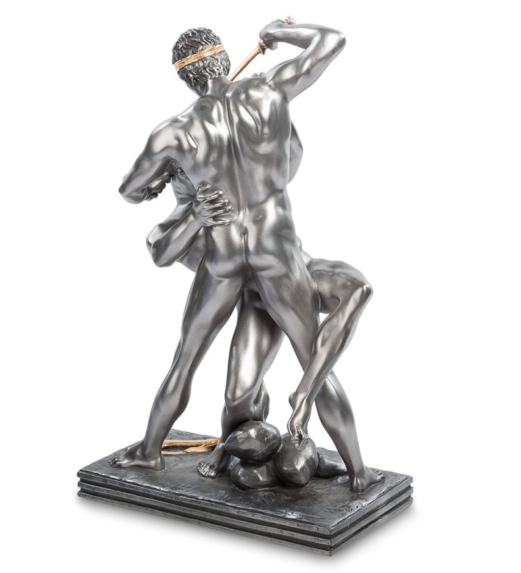 Статуэтка Тесей убивает Минотавра Veronese WS-08, оборотная сторона