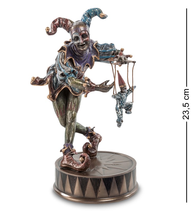 Статуэтка Шут-кукловод Veronese WS-627