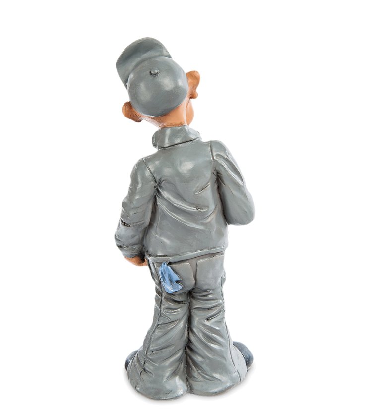 Маленькая Статуэтка Слесарь The Comical World of Stratford RV- 46, оборотная сторона