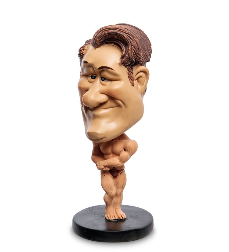 Фигурка-болванчик Бодибилдер The Comical World of Stratford RV-688, портретный вид