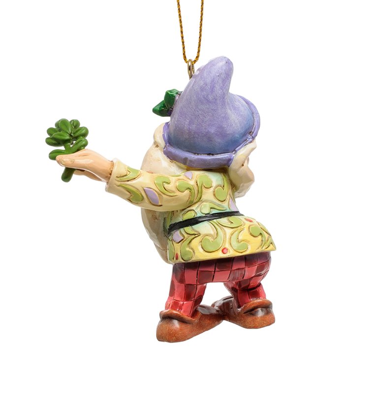 Подвесная фигурка Гном Скромник Disney Traditions, оборотная сторона