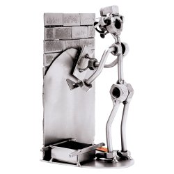 Штукатур - Фигурка из металла