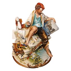 Статуэтка из фарфора Художник