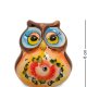 Фигурка Сова Цветная гжель ГЛ-505