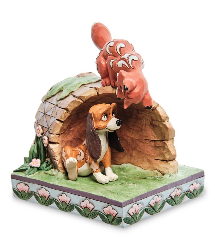 Статуэтка Лис и пес Disney Traditions