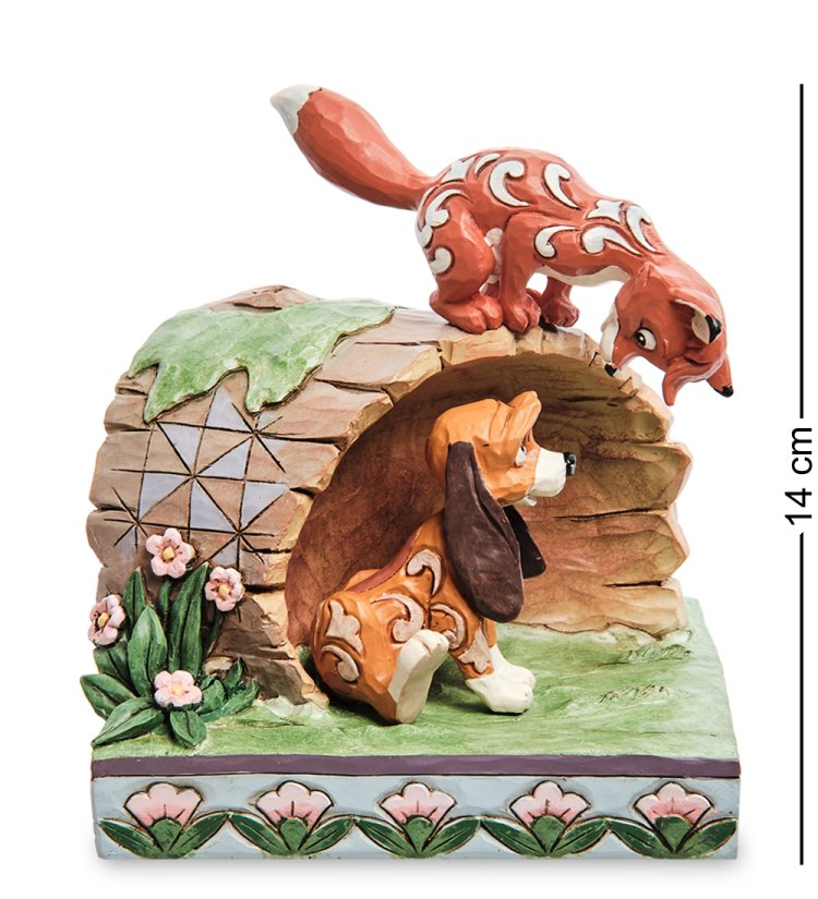 Статуэтка Лис и пес Disney Traditions, портретный вид