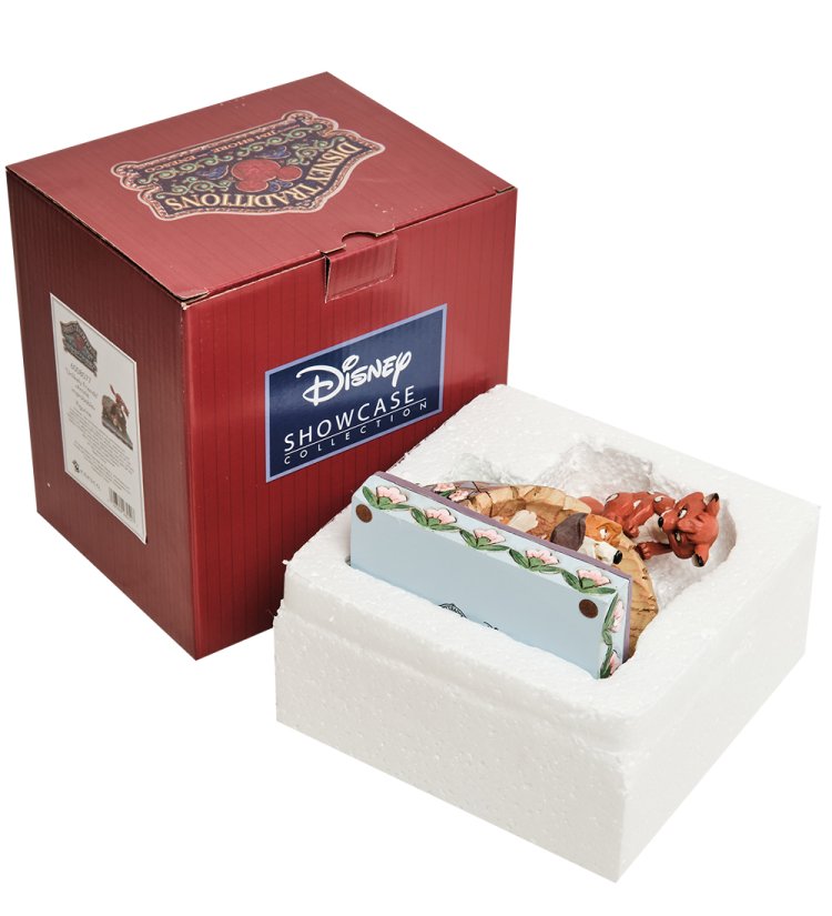 Статуэтка Лис и пес Disney Traditions, упаковочный вид