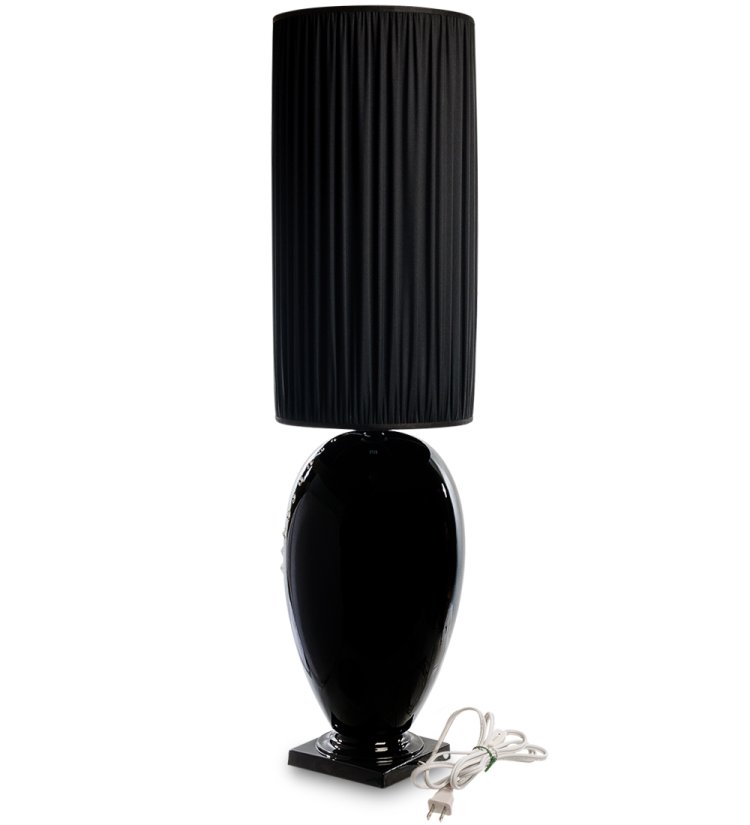 Торшер с кристаллами Сваровски Ahura, фотография с обратной стороны