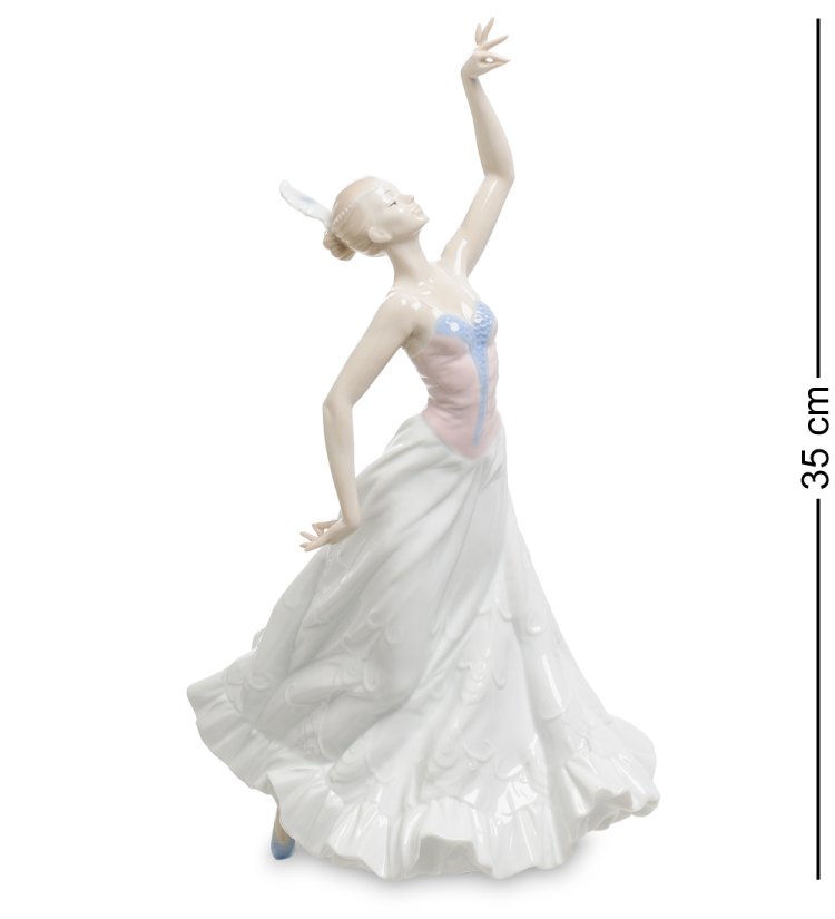 Статуэтка из фарфора Девушка в танце Pavone JP-22/ 12