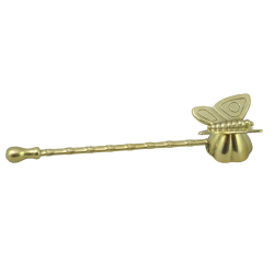 Гаситель для свечи Бабочка, золотой