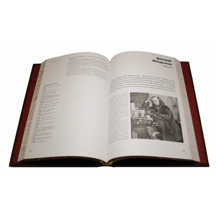 Книга кожаном переплете Речи, которые изменили Россию - Радислав Гандапас BG0076M, фотография разворота