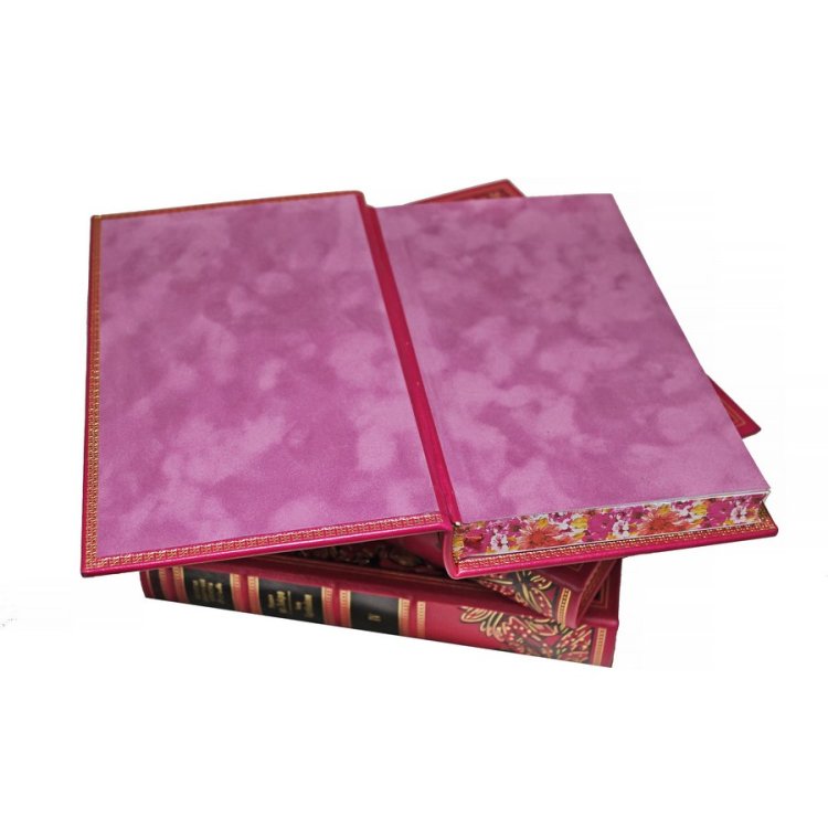 Книги в кожаном переплете Библиотека классической литературы о любви в 25 томах BG4972S, фотография обложки