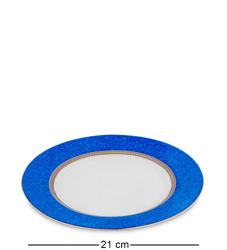 Чайный сервиз на 6 персон с тарелками Элегантность Pavone JK- 93, фотография тарелки