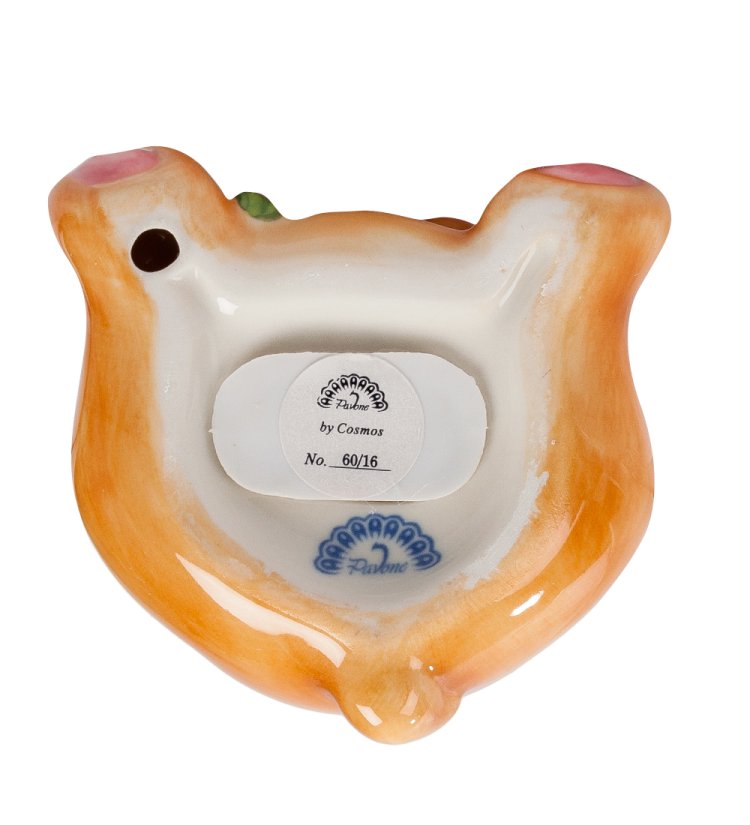 Копилка из керамики Медвежонок Pavone CMS-60/16, вид снизу