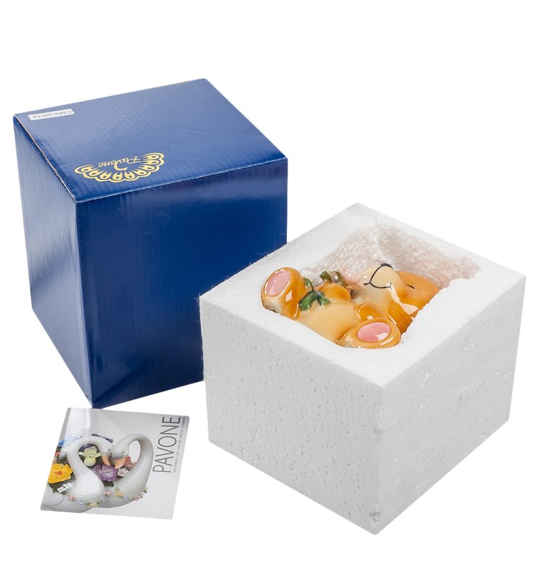 Копилка из керамики Медвежонок Pavone CMS-60/16, упаковочный вид