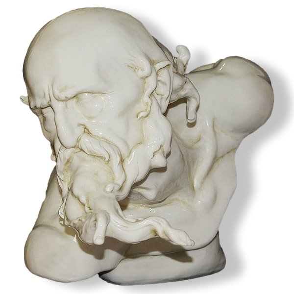 Фарфоровая статуэтка Философ