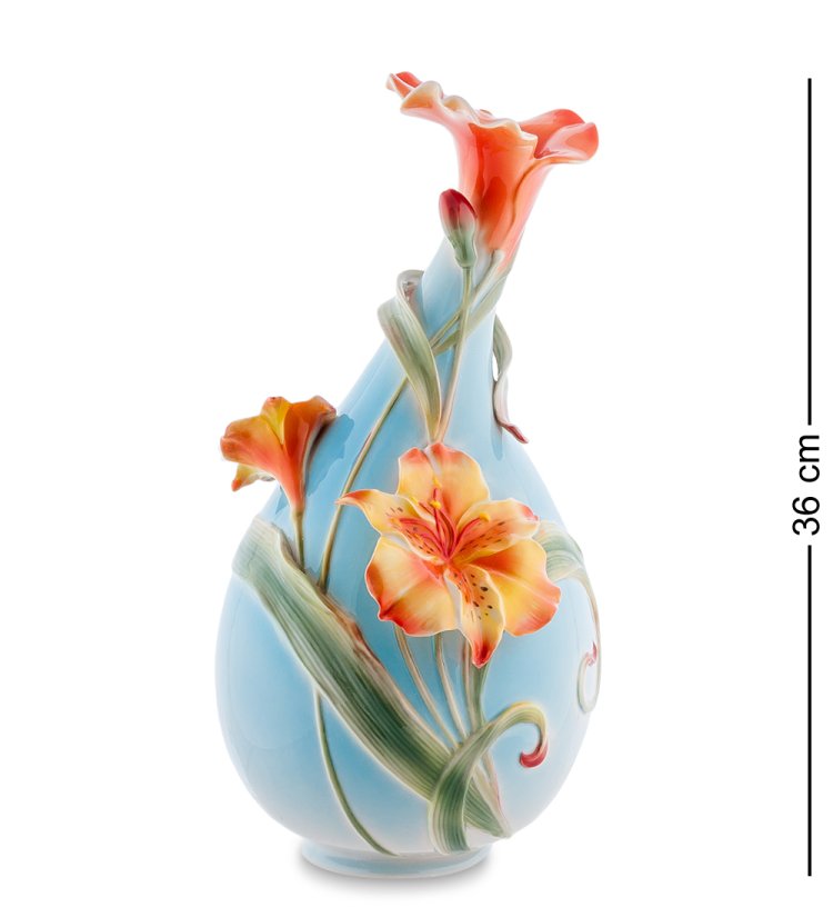 Ваза из фарфора для цветов Лилии Pavone FM-05/ 5