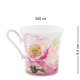 Кружка из фарфора Пионы Torino Peony Pavone JK-156