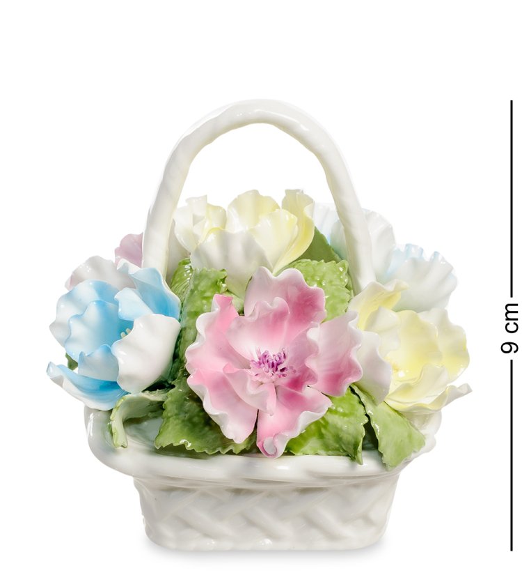 Композиция из фарфора Цветочная корзина Pavone CMS-33/74